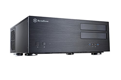 SilverStone SST-GD08B - Grandia HTPC ATX Desktop Gehäuse mit hochleistungsfähigem und geräuscharmen Kühlsystem von SilverStone Technology