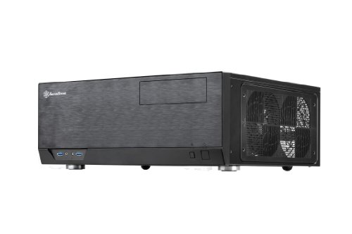 SilverStone SST-GD09B - Grandia HTPC ATX Desktop Gehäuse mit hochleistungsfähigem und geräuscharmen Kühlsystem, schwarz SilverStone SST-GD09B - Grandia HTPC ATX Desktop Gehäuse mit hochleistungsfähigem und geräuscharmen Kühlsystem, schwarz von SilverStone Technology