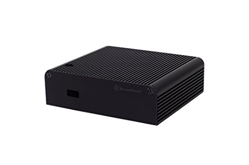 SilverStone SST-PT14B-H1T1 - Petit Intel NUC Computer Gehäuse, Board D33217CK, schwarz von SilverStone Technology