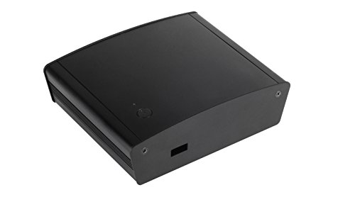 SilverStone SST-PT15B-H1D2 - Petit Intel NUC Computer Gehäuse, Board D53427HYE, DC73537S, schwarz von SilverStone Technology