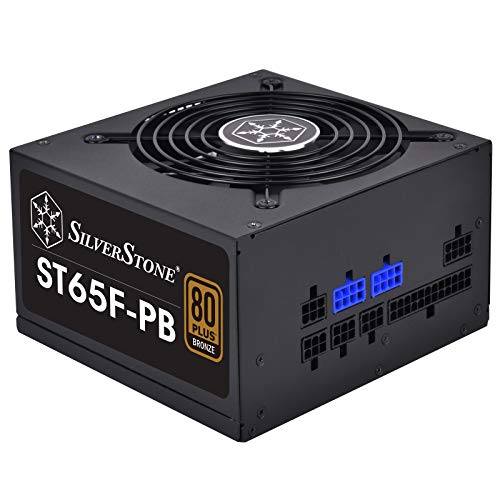 SilverStone SST-ST65F-PB - Strider Plus Serie, 650W 80 Plus Bronze ATX flüsterleises PC-Netzteil mit 120 mm-Lüfter, 100% modular von SilverStone Technology