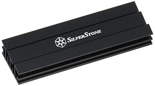 SilverStone SST-TP02-M2 - M.2 Kühlset für M.2 SSD bis zu 80 mm Länge, Aluminum, Schwarz SilverStone SST-TP02-M2 - M.2 Kühlset für M.2 SSD bis zu 80 mm Länge, Aluminum, Schwarz von SilverStone Technology