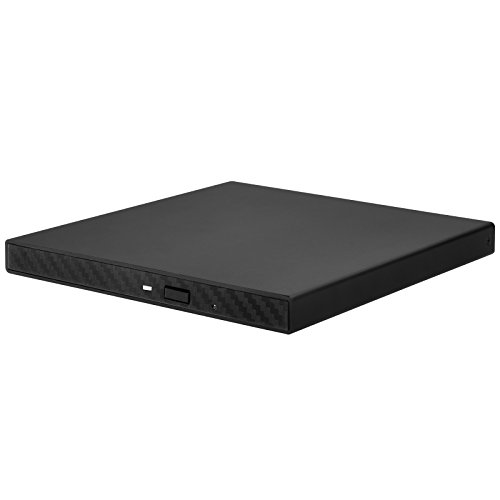 SilverStone SST-TS14B - Externes USB 2.0 2,5" Aluminium-Festplatten-Gehäuse für 9,5 mm SATASSDs oder -HDDs inklusive 2,5" SSD/HDD-Einbaurahmen-Adapter für den Einschub in den ODD-Notebook-Schacht, schwarz von SilverStone Technology