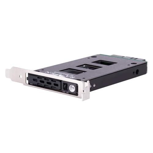 SilverStone Technology EXB02, 2,5-Zoll (9.5mm)-SAS-12-Gbit/s-oder-SATA-6-Gbit/s-zu-Erweiterungskartensteckplatz-Adapter, SST-EXB02 von SilverStone Technology