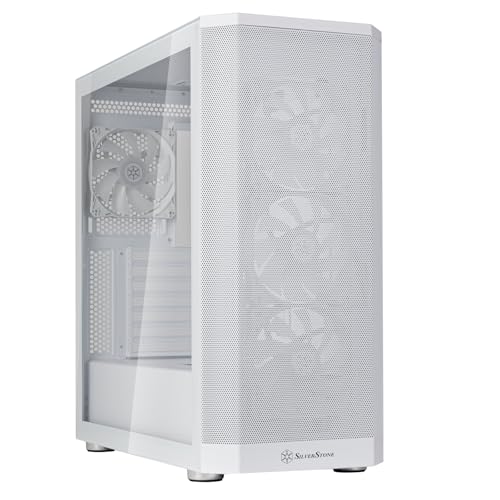 Silverstone Technology FARA 514X (weiß, Tempered Glass) von SilverStone Technology