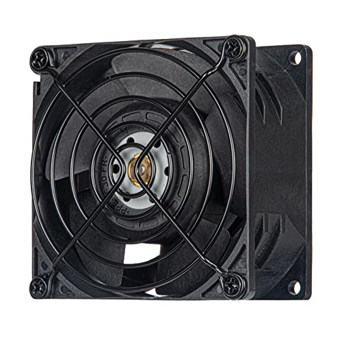 SilverStone Technology FHS 80X Hochleistungs-Lüfter, 80 mm x 38 mm, PWM Industriellüfter, SST-FHS80X von SilverStone Technology