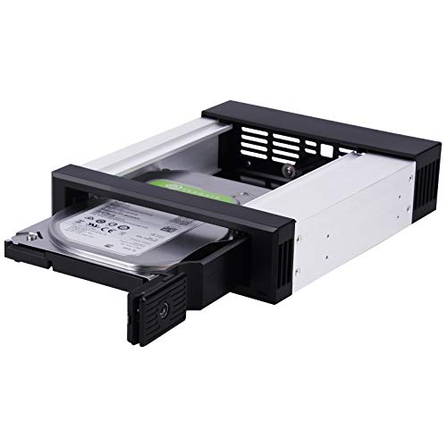 SilverStone Technology FS301, Hot-Swapping-fähig, Einschub ohne Einsatz, 5,25-Zoll- auf 3,5-Zoll-SAS/SATA-Gerät, Schrauben, SST-FS301 von SilverStone Technology