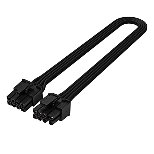 SilverStone Technology PCIe-Kabel, Schwarz, 350mm, 16 AWG, SST-PP06BE-PC335 von SilverStone Technology