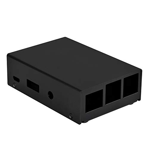 SilverStone Technology Raspberry Pi 3B+/2B/1B+ Aluminiumgehäuse mit 2 x Kühlkörpern und Thermo-Pads mit Wandhalterung PI01 von SilverStone Technology