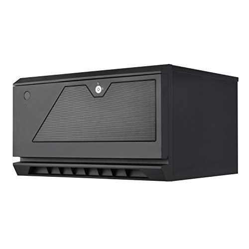 SilverStone Technology SST-CS381 v 1.2 - Case Storage ATX Midi Tower Computer Gehäuse, innen schwarz, unterstützt 8X 3.5 oder 2.5" Hot-Swap Festplatteneinschübe, Front-Tür abschliessbar, schwarz von SilverStone Technology