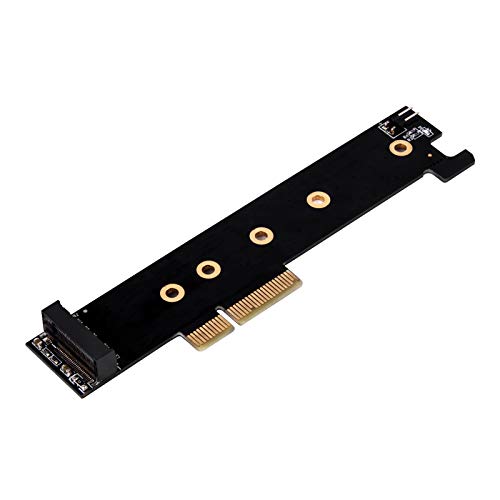 SilverStone Technology SST-ECM26-V2-PCI-E Erweiterungskarte Superspeed, M.2 (NVMe SSD NGFF) auf PCI-E x4, Schwarz, 71173 von SilverStone Technology