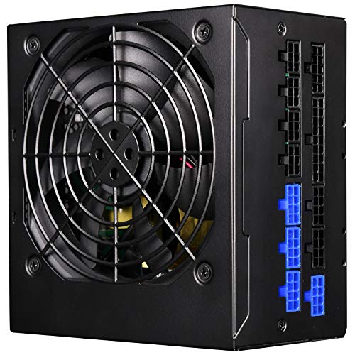 SilverStone Technology SST-ST65F-GS v 1.1 - Strider Gold S Serie, 650W 80 Plus Gold ATX flüsterleises PC-Netzteil mit 120 mm-Lüfter, 100% modular von SilverStone Technology