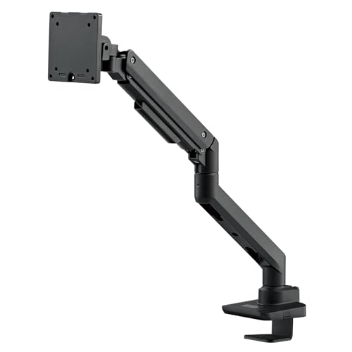 Silverstone ARM14B- Monitorarm für einzelnen Monitor mit Hochleistungs-Gasfederdesign und vielseitiger Anpassbarkeit, SST-ARM14B von SilverStone Technology