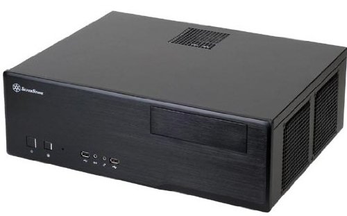 Silverstone GD05B PC-Gehäuse mikro-ATX schwarz von SilverStone Technology