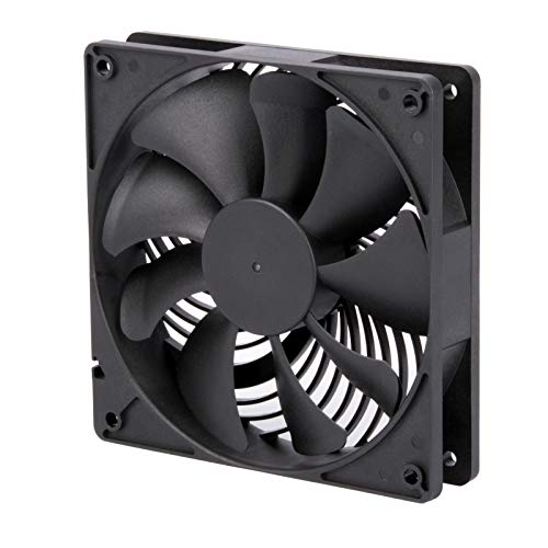 Silverstone SST-AP120i-PRO, Air Penetrator 120mm PWM Gehäuselüfter, geräuschreduzierte Lüfterblätter, Duales Kugellager von SilverStone Technology