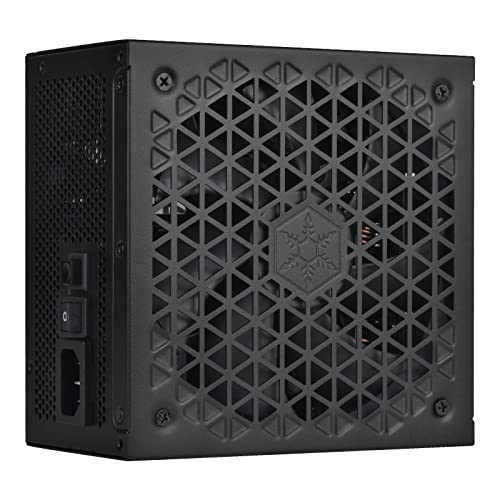 Silverstone SST-DA1000R-GM - Cybenetics Gold vollständig modulares ATX-Netzteil, 1000W, PCIe 5.0, extrem lautloser 135-mm-FDB-Lüfter mit semi-lüfterlöser Funktion von SilverStone Technology