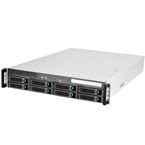 Silverstone SST-RM208 - Rackmount Server Gehäuse 2U mit 8X 3.5 Hot-Swap HDD Einschubvorrichtungen von SilverStone Technology