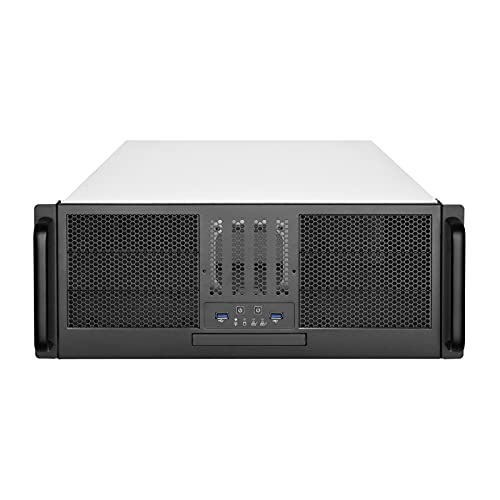 Silverstone SST-RM41-506 - 4U Rackmount Server Gehäuse, unterstützt M/B bis SSI-CEB & ATX (PS2) Mini reduntante Netzteile von SilverStone Technology