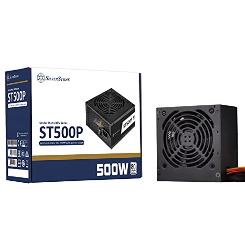 Silverstone SST-ST500-P - Strider Serie, 500W 80 Plus ATX PC-Netzteil mit 120 mm-Lüfter von SilverStone Technology