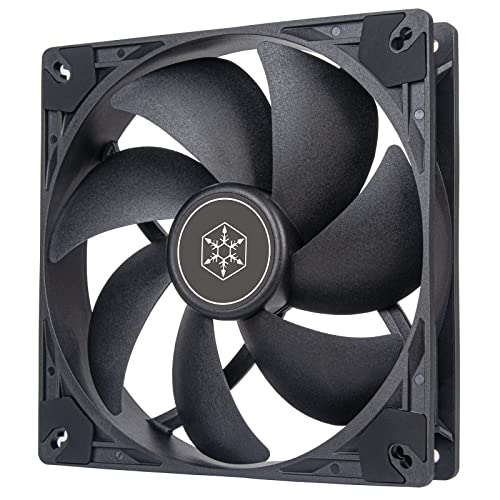 Silverstone SST-VS140B, 140-mm-PWM-Lüfter, 0-1.600 RPM-Schwarz von SilverStone Technology