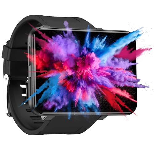 Silvergear® Smartwatch Männer & Frauen XL | 2.4 Zoll Touchscreen | Extra große Smart Watch | 32GB Speicher | Kamera, Anrufe, Apps | Fitness Uhr mit Herzfrequenzmesser | Schrittzähler | iOS, Android | von Silvergear