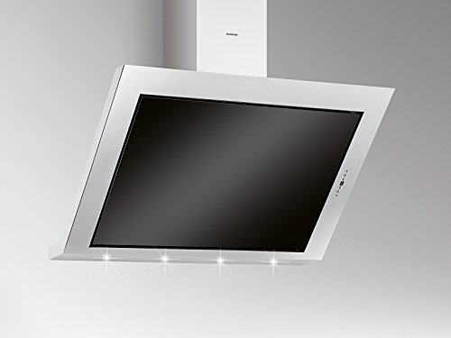 SILVERLINE Epsilon Deluxe EPW 810 S Wandhaube kopffrei Edelstahl/Glas schwarz 80 cm SILVERLINE Epsilon Deluxe EPW 810 S Wandhaube kopffrei Edelstahl/Glas schwarz 80 cm von Silverline