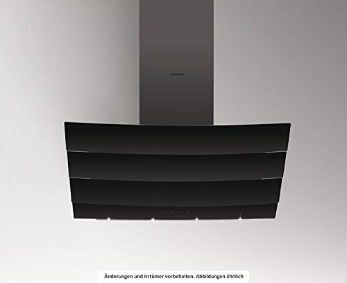 SILVERLINE Kassiopeia Deluxe KSW 910 S Wandhaube/Kopffreihaube/Glas Schwarz/ 90 cm/A SILVERLINE Kassiopeia Deluxe KSW 910 S Wandhaube/Kopffreihaube/Glas Schwarz/ 90 cm/A von Silverline