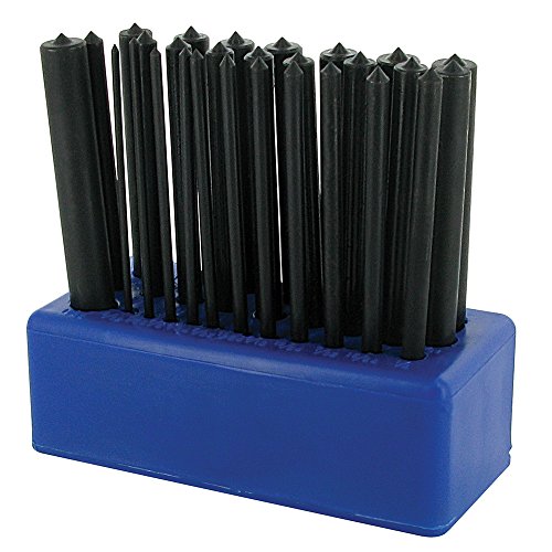 Silverline 250575 Übertrag-Körner, 28-tlg. Satz 3/32 Zoll - 17/32 Zoll (2,4mm - 13,4mm) von Silverline