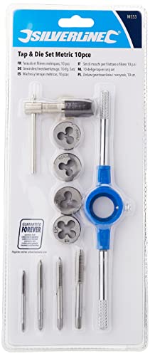 Silverline MS53 Gewindeschneidwerkzeuge, 10-tlg. Silverline MS53 Gewindeschneidwerkzeuge, 10-tlg. von Silverline