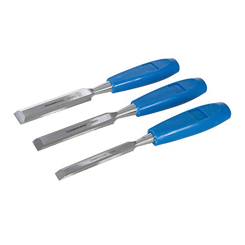 Silverline Tools 549666 Holzform, 125 mm Klingenlänge, 13 mm, 19 mm und 25 mm, 3 Stück von Silverline