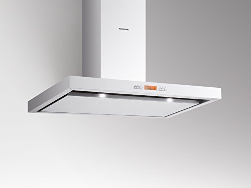 Silverline Vera Deluxe VEBW 810 EA Randabsaugung Dunstabzugshaube Wandhaube Edelstahl 80cm bis zu 800 m3/h von Silverline