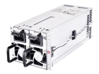 SilverStone GEMINI Series SST-GM600-2UG-V2 - Stromversorgung redundant / Hot-Plug (Plug-In-Modul) - PS/2 - 80 PLUS Gold - Wechselstrom 90-264 V - 600 Watt - aktive PFC - 2U - Silber von Silverstone Technology