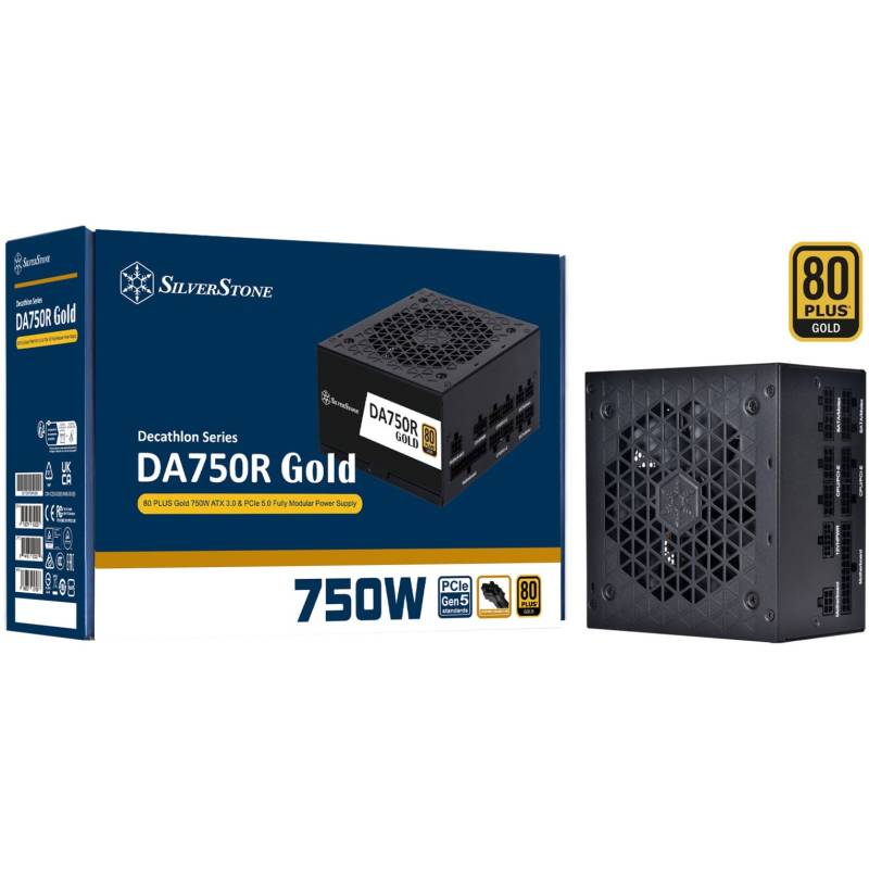 SST-DA750R-GM 750W, PC-Netzteil von Silverstone