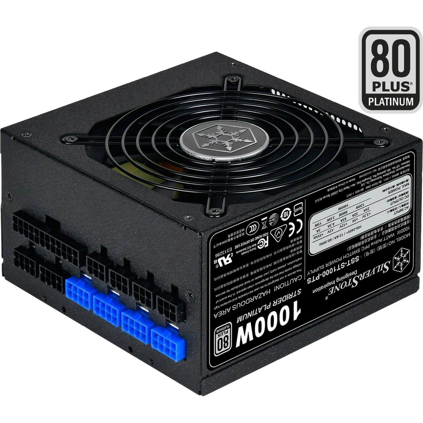 SST-ST1000-PTS 1000W, PC-Netzteil von Silverstone