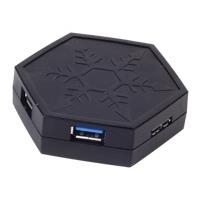 SilverStone EP01 - Hub - 4 x SuperSpeed USB3.0 - Desktop (SST-EP01B) von Silverstone