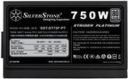 SilverStone Strider Platinum series ST75F-PT - V1.1 - Netzteil (intern) - ATX12V 2.4/ EPS12V - 80 PLUS Platinum - Wechselstrom 90-264 V - 750 Watt - aktive PFC - Schwarz von Silverstone
