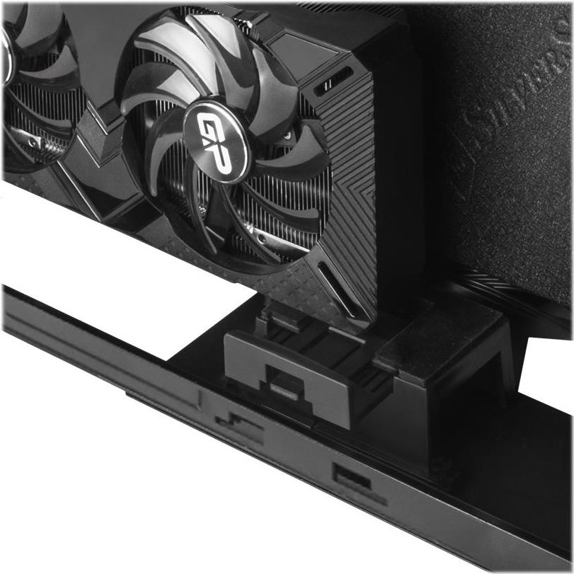 Silverstone SST-SG15B Sugo Mini-ITX Gehäuse - schwarz (SST-SG15B) von Silverstone
