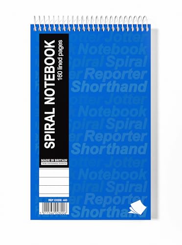 Silvine Reporter 's Spirale Steno Notebook mit 160 Seiten (10 Stück) von Silvine