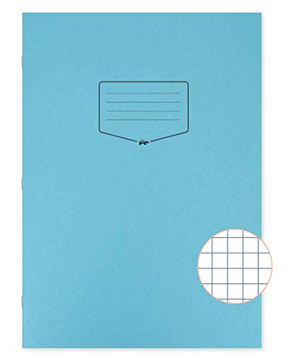 Silvine Übungsbuch, robust, 80 Seiten A4+ blau von Silvine