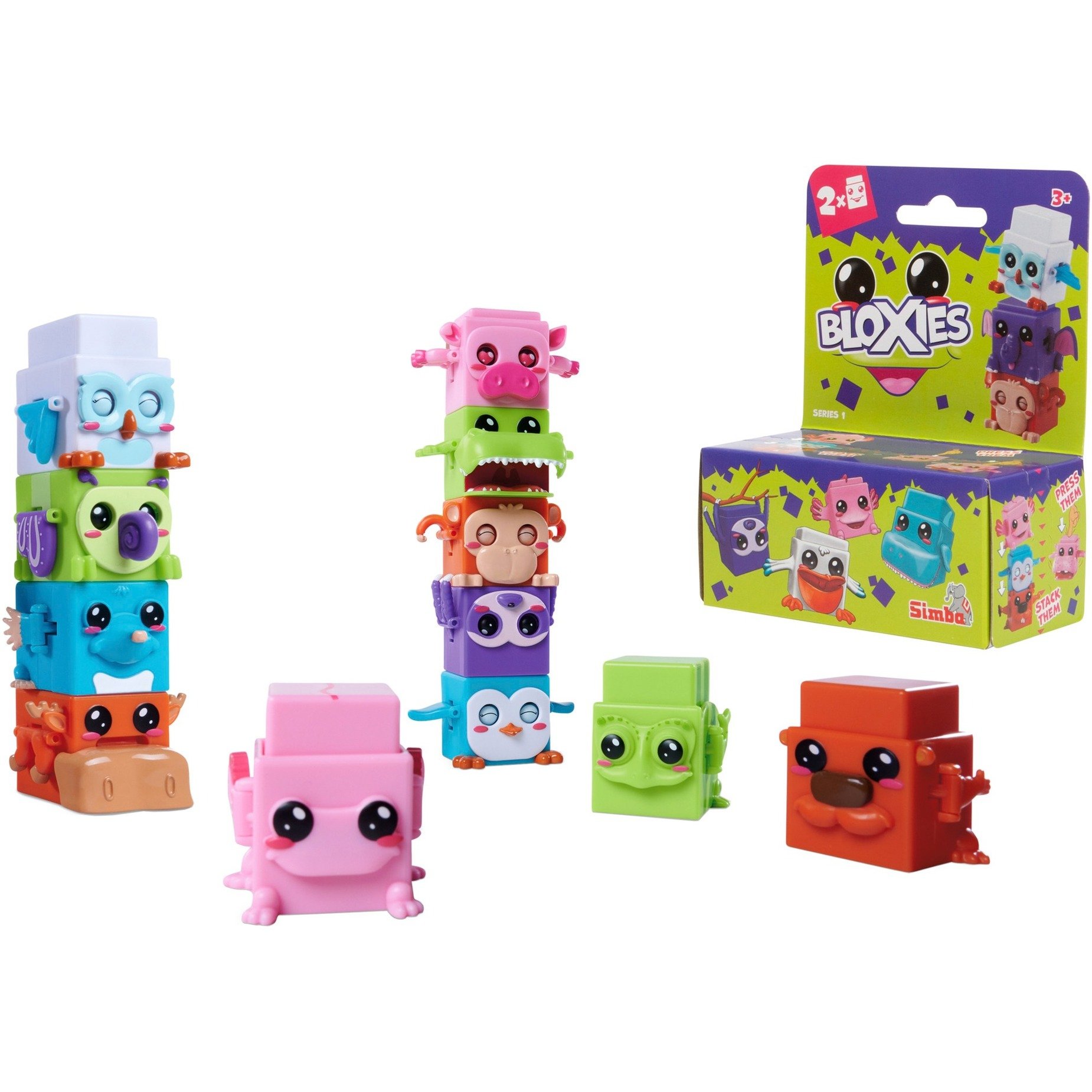 Bloxies Spielfiguren Serie 1 (2er-Pack) von Simba