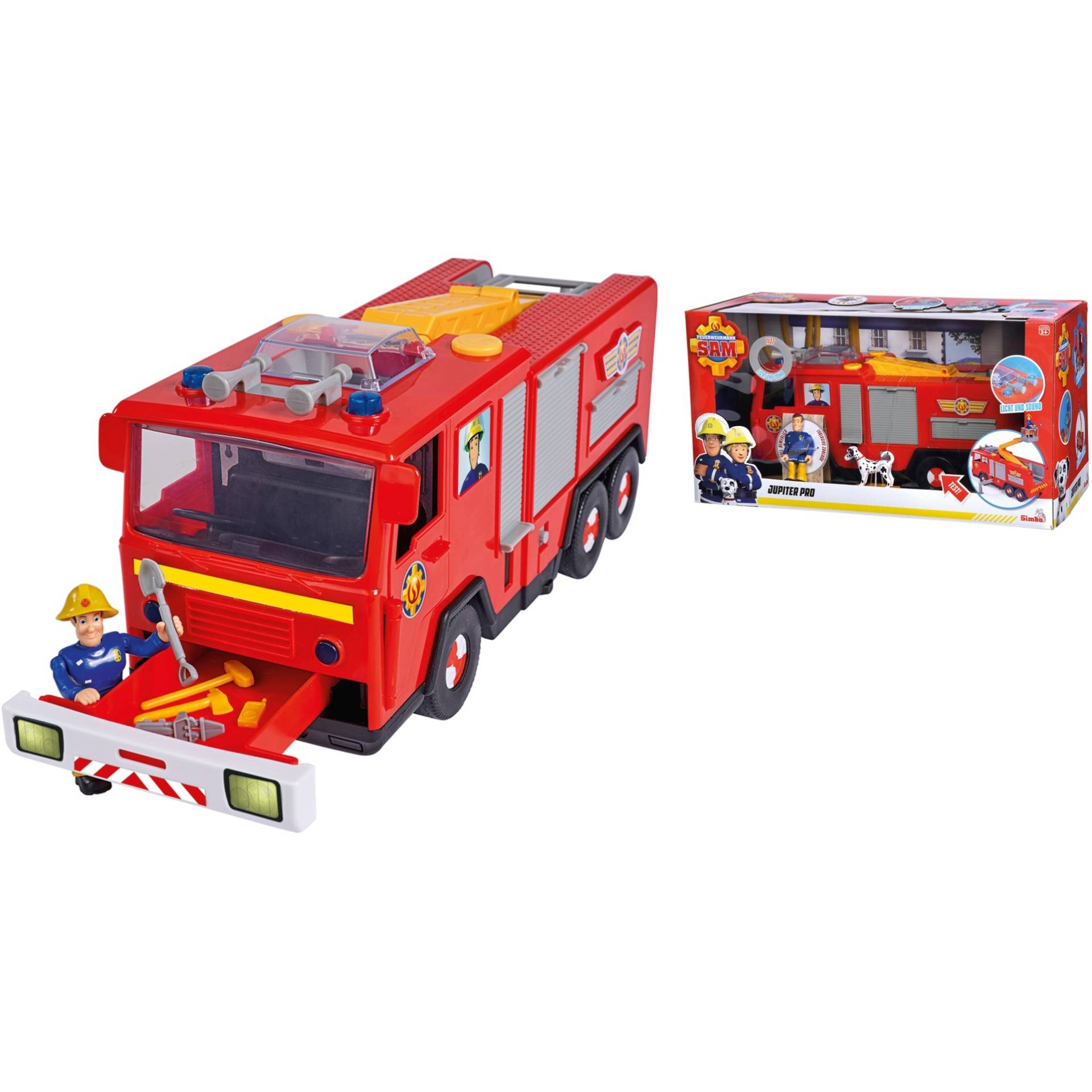 Feuerwehrmann Sam Jupiter Serie 13, Spielfahrzeug von Simba