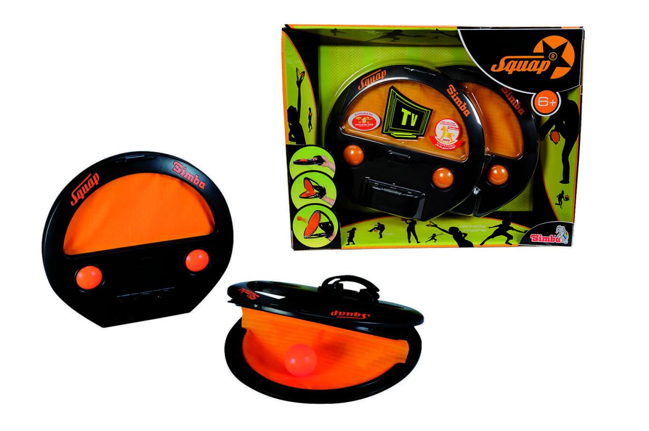 Simba Fangball-Spiel schwarz, orange von Simba