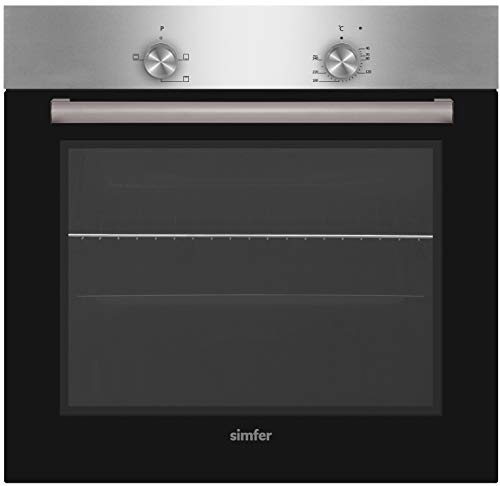 Simfer Einbau-Backofen 60 cm BO 6019, 62 L, 3 Funktionen, Backraumbeleuchtung, 2-fach Verglasung, Emaillierter Garraum, Kühlgebläse, 2 Jahre Garantie Simfer Einbau-Backofen 60 cm BO 6019, 62 L, 3 Funktionen, Backraumbeleuchtung, 2-fach Verglasung, Emaillierter Garraum, Kühlgebläse, 2 Jahre Garantie von Simfer