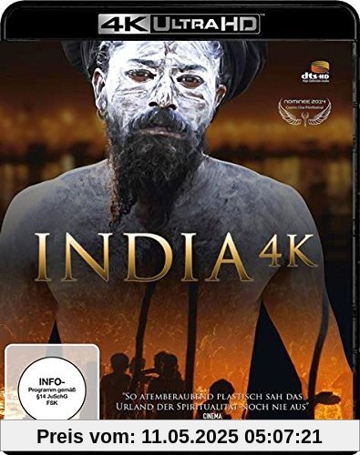 India 4K (4K Ultra HD Blu-ray + Blu-ray 3D, Special Edition) von Simon Busch