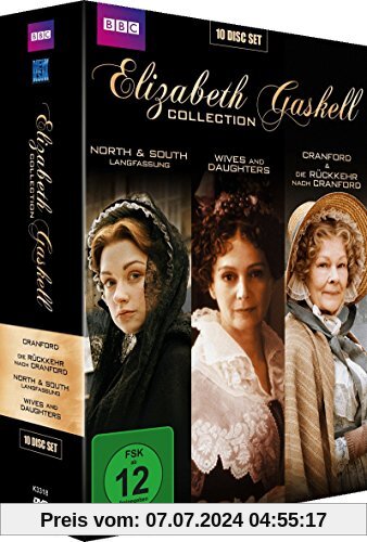 Elisabeth Gaskell Collection: Cranford - Die Rückkehr nach Cranford / North & South - Langfassung / Wives & Daughters [Collector's Edition] [10 DVDs] von Simon Curtis