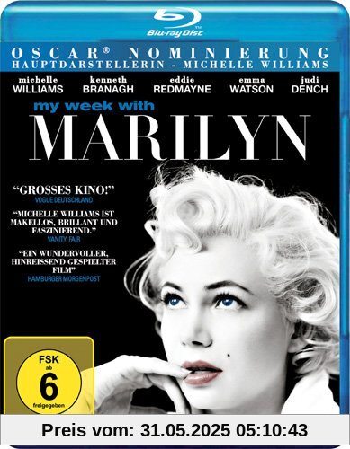 My Week With Marilyn [Blu-ray] von Simon Curtis