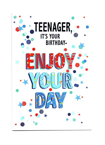 Geburtstagskarte für 13 Jahre alter Junge (13) von Simon Elvin