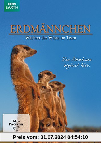 Erdmännchen - Wächter der Wüste im Team von Simon King