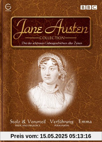Jane Austen Collection (Stolz und Vorurteil, Emma + Langfassung, Verführung, 5 DVDs) von Simon Langton