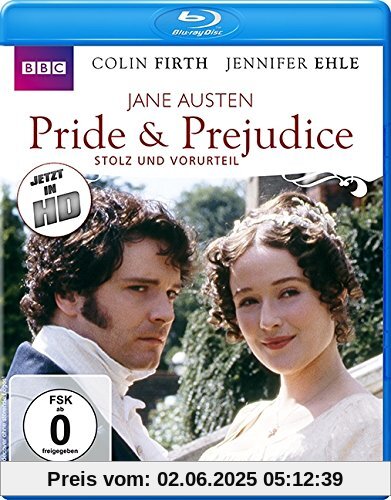 Jane Austen Pride & Prejudice - Stolz und Vorurteil (1995) [Blu-ray] von Simon Langton